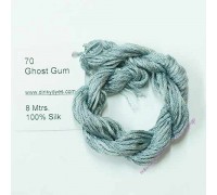 Шёлковое мулине Dinky-Dyes S-070 Ghost Gum